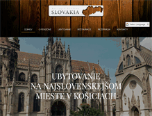 Tablet Screenshot of penzionslovakia.sk